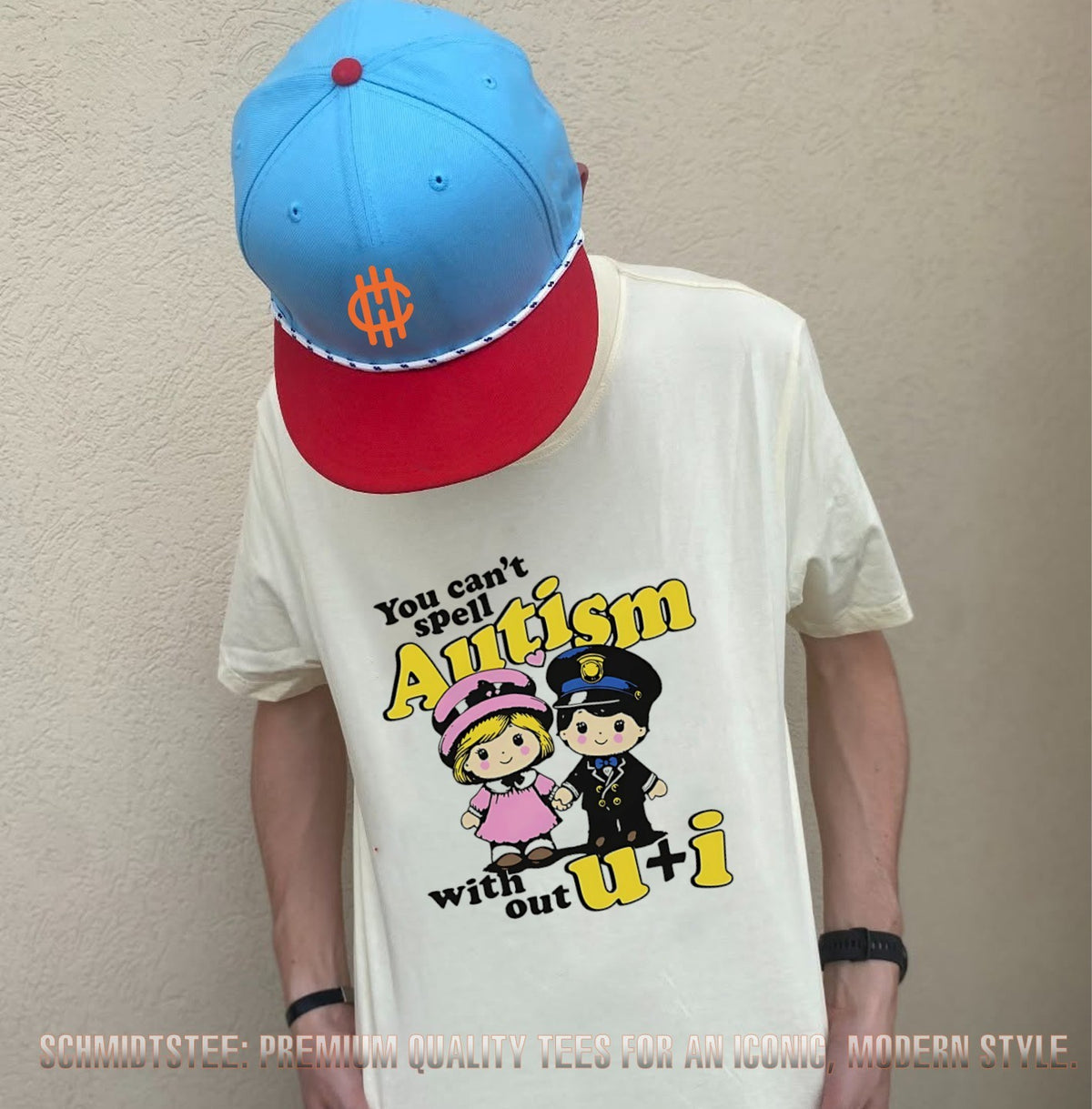 You can’t spell autism without u+i shirt
