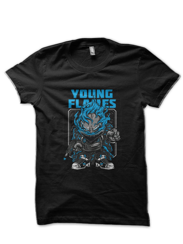 Young Flames T-Shirt Hoodie, Sweatshirt | PureTeeCo.com