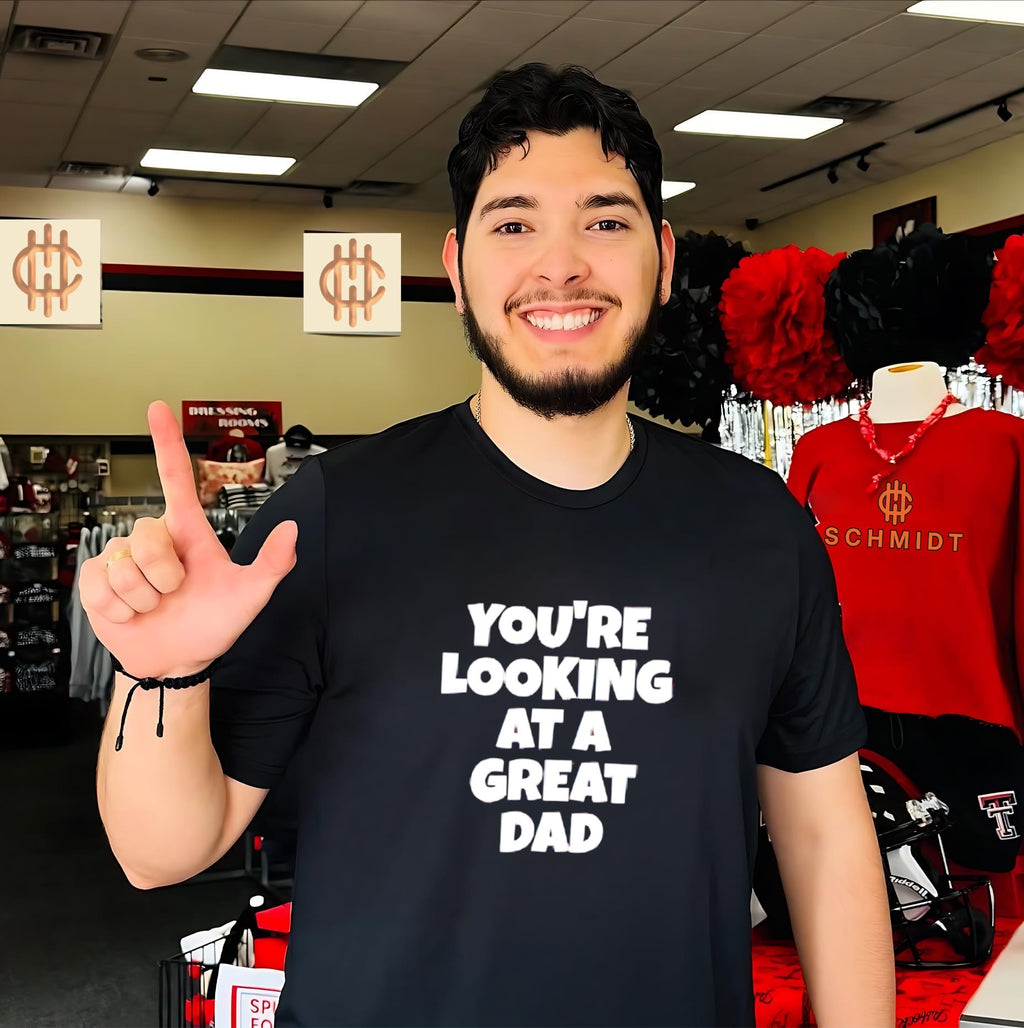 You’re looking at a great dad shirt