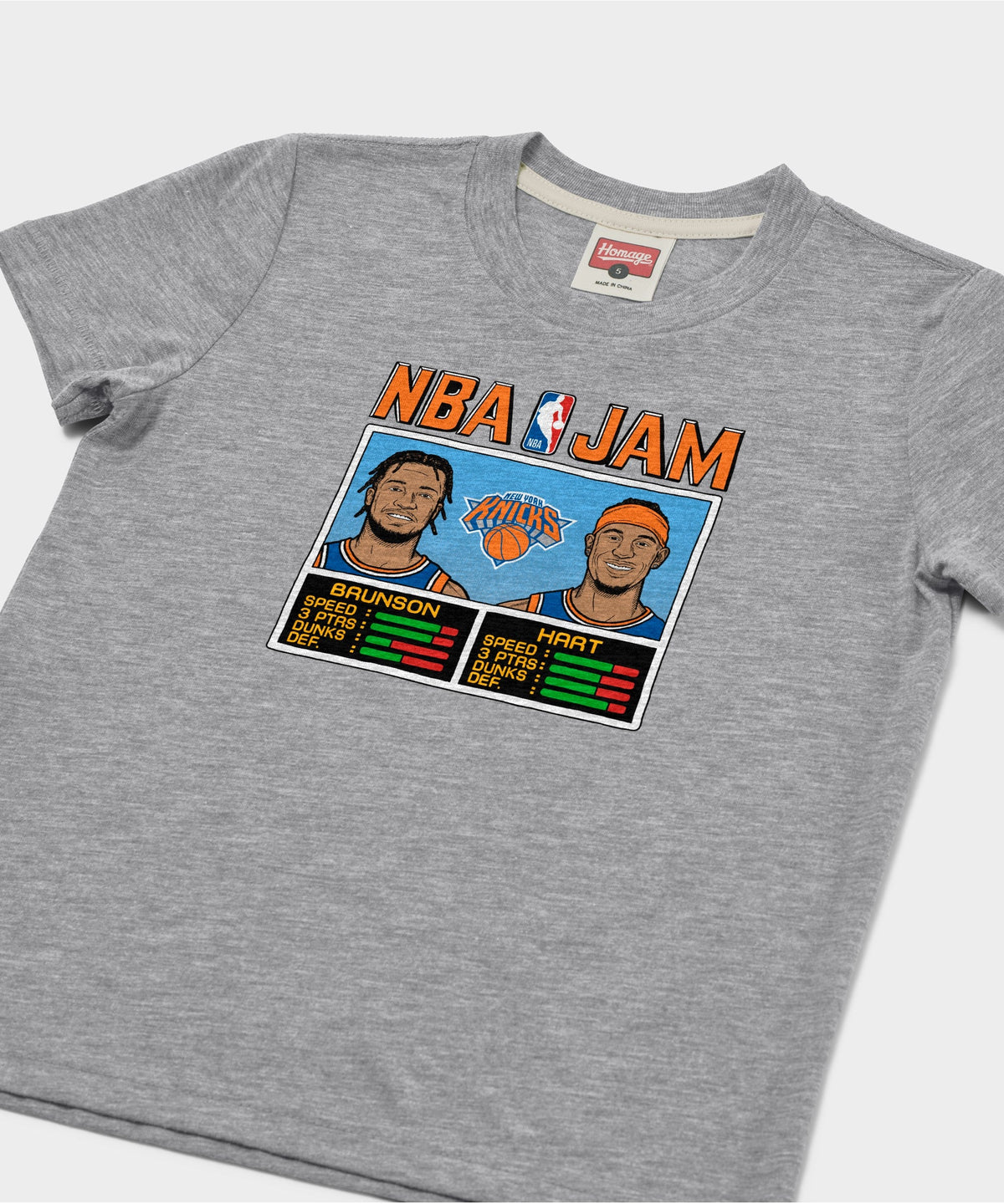 Youth NBA Jam Knicks Brunson And Hart
