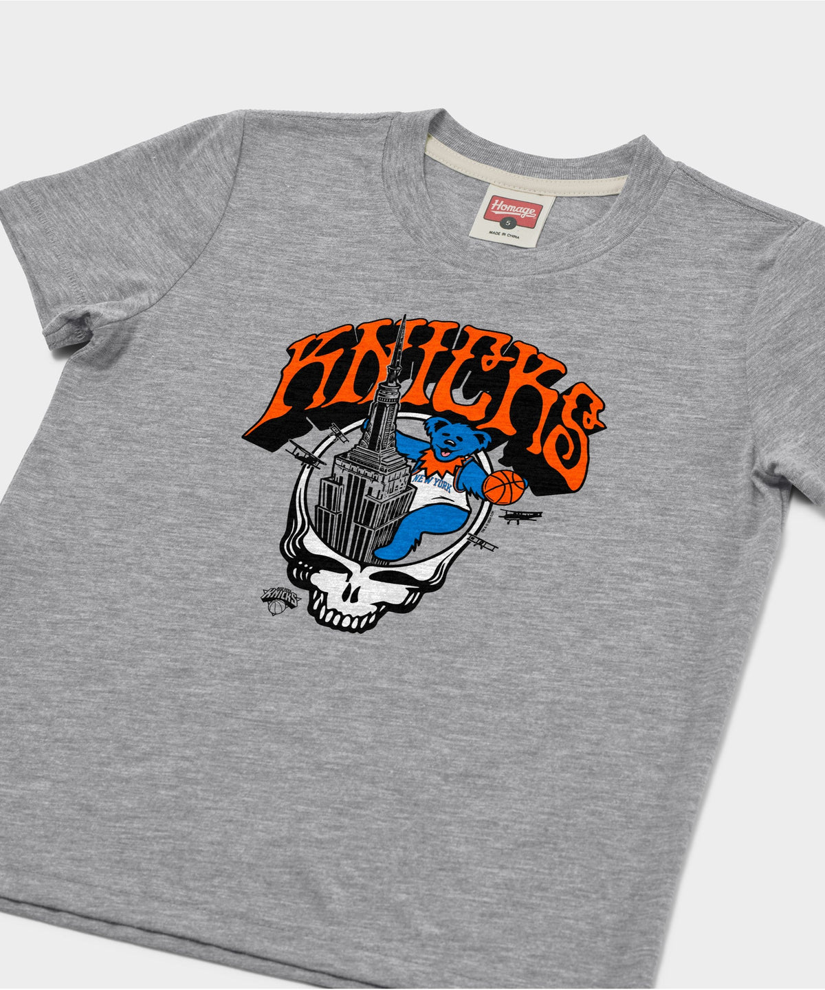Youth NBA x Grateful Dead x Knicks Skull