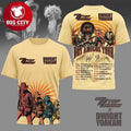 ZZ Top Dwight Yoakam Dos Amigos Tour 2026 Two Sided Shirt