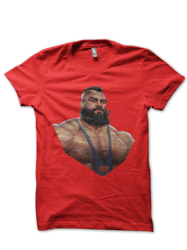 Zangief T-Shirt Style008 Hoodie, Sweatshirt | PureTeeCo.com