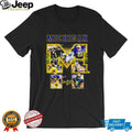 Michigan Wolverines Go Blue Football Team Collage shirt