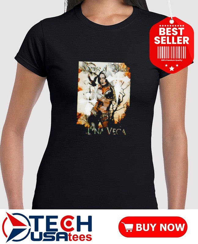 Zelina Vega House of Black graphic shirt