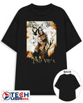 Zelina Vega House of Black graphic shirt