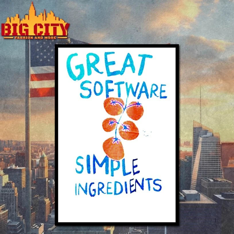 Zeno Rocha Great Software Resend Studios Simple Ingredients shirt