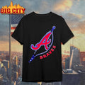 Zipper X Atlanta Braves Baseball Logo Shirt