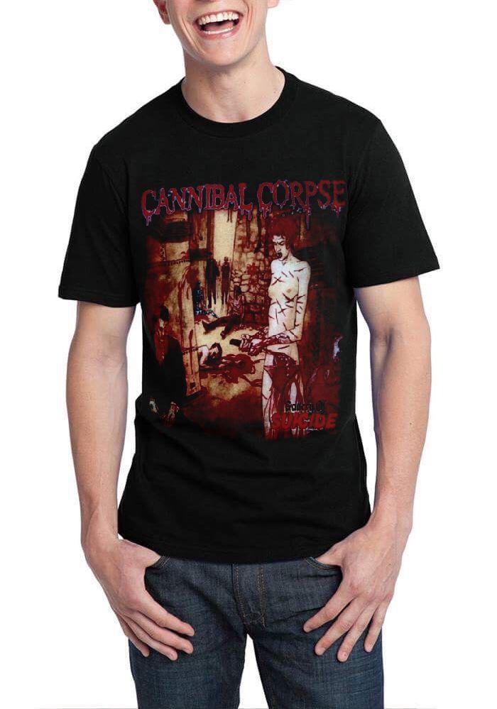 Cannibal corpse Black Half Sleeve T-Shirt Hoodie, Sweatshirt | PureTeeCo.com