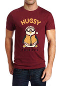 Hugsy Friends Half Sleeve Maroon T-Shirt Hoodie, Sweatshirt | PureTeeCo.com