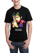 Goerge Michael Half Sleeve T-Shirt Hoodie, Sweatshirt | PureTeeCo.com