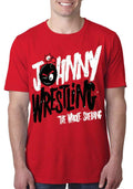 Johnny Wrestling Red T-Shirt Hoodie, Sweatshirt | PureTeeCo.com