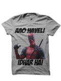 Aao Kabhi Haveli Pe Deadpool T-Shirt Hoodie, Sweatshirt | PureTeeCo.com
