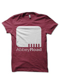 Abbey Road Maroon T-Shirt Hoodie, Sweatshirt | PureTeeCo.com