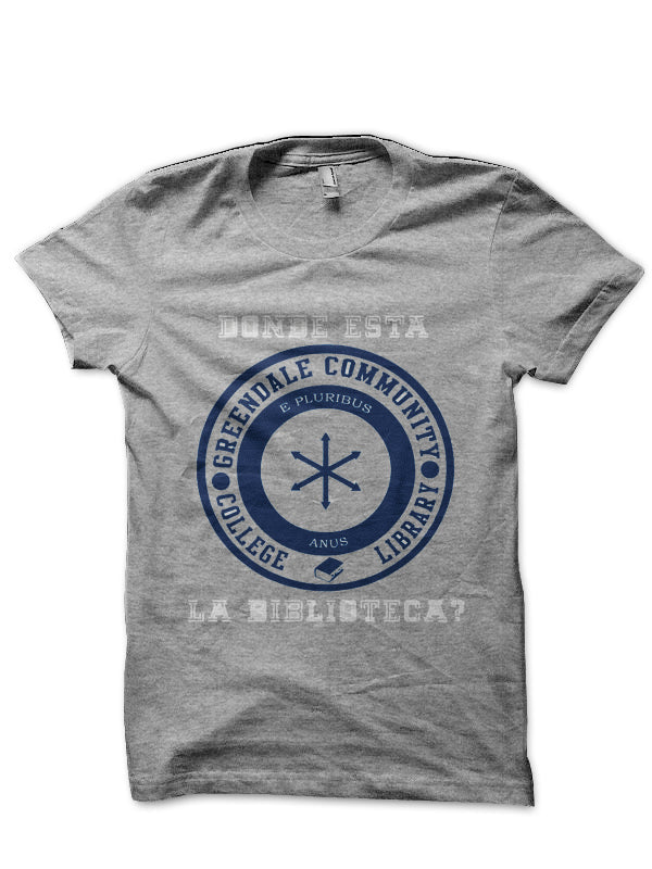 Donde Esta la Biblioteca? Grey T-Shirt Hoodie, Sweatshirt | PureTeeCo.com
