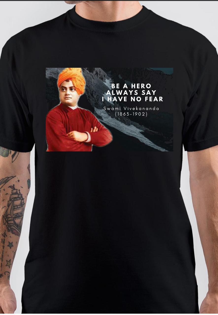 Swami Vivekanand Quote T-Shirt Hoodie, Sweatshirt | PureTeeCo.com