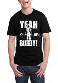 Yeah Buddy Half Sleeve Black T-Shirt Hoodie, Sweatshirt | PureTeeCo.com