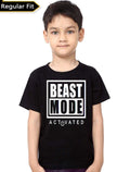 Beast Mode Kids Black T-Shirt Hoodie, Sweatshirt | PureTeeCo.com