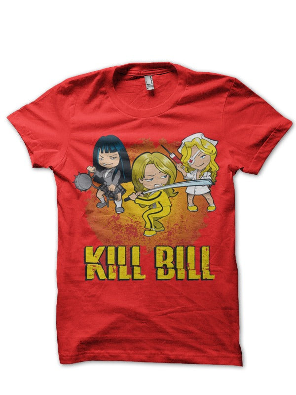 Kill Bill Red T-Shirt Hoodie, Sweatshirt | PureTeeCo.com