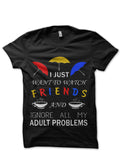 House Chandler Bing Black T-Shirt Hoodie, Sweatshirt | PureTeeCo.com