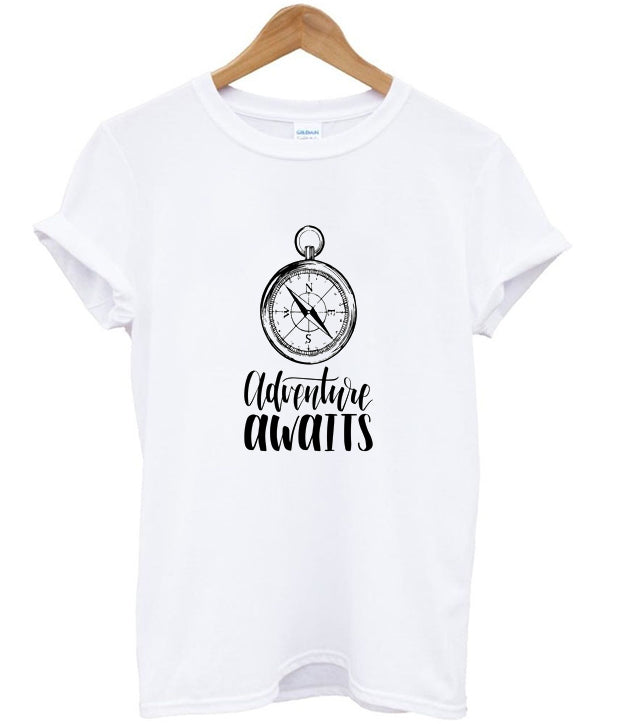 adventure awaits t-shirt Hoodie, Sweatshirt | PureTeeCo.com