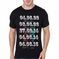 Dates Custom Black T-Shirt Hoodie, Sweatshirt | PureTeeCo.com