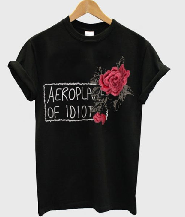 aeroplane of idiot tshirt Hoodie, Sweatshirt | PureTeeCo.com