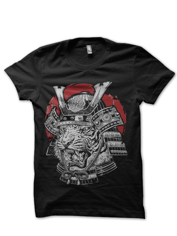 Tiger Samurai T-Shirt Style001 Hoodie, Sweatshirt | PureTeeCo.com