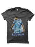 Sergio Kun Aguero T-Shirt Hoodie, Sweatshirt | PureTeeCo.com
