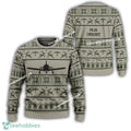 Aircraft Veteran PA-28 Cherokee PA28 Knitted Christmas Sweater AOP Gift For Army