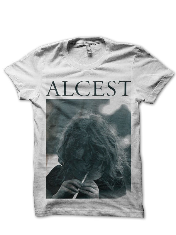 Alcest Band White T-Shirt Hoodie, Sweatshirt | PureTeeCo.com