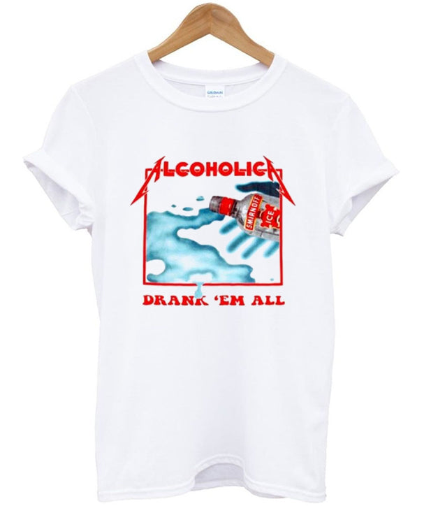 alcoholica t-shirt Hoodie, Sweatshirt | PureTeeCo.com