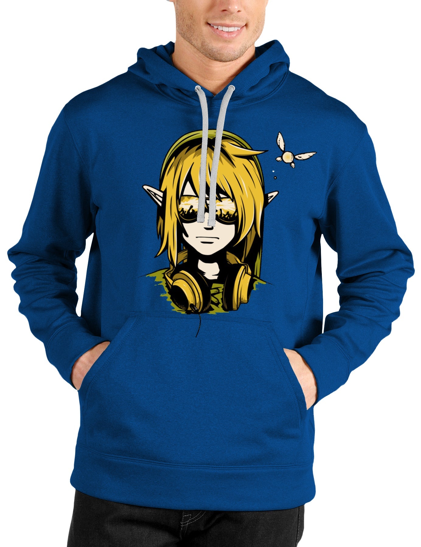 Alien DJ Blue Hoodie T-Shirts, Sweatshirt | PureTeeCo.com