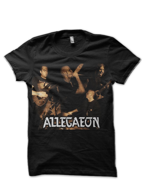 Allegaeon Half Sleeve Black T-Shirt Hoodie, Sweatshirt | PureTeeCo.com