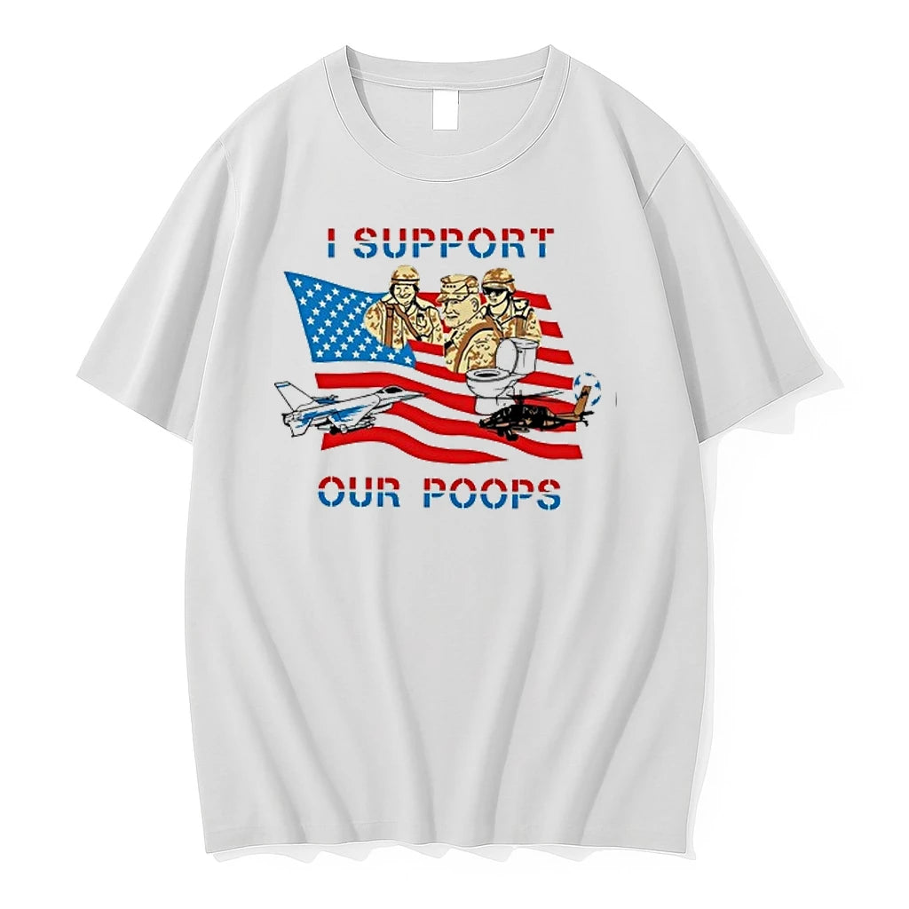 American Soldier I Support Our Poops 0 Tshirts Sweater
