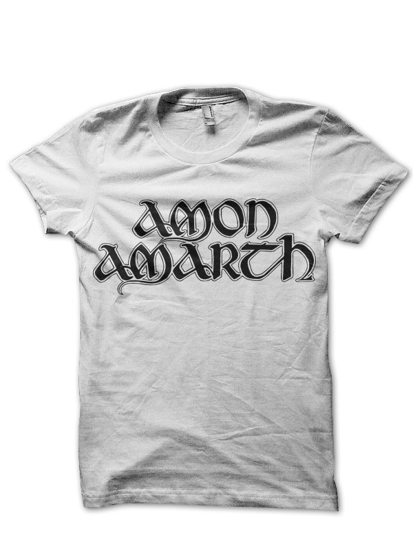 Amon Amarth White T-Shirt Hoodie, Sweatshirt | PureTeeCo.com