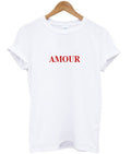 amour font t-shirt Hoodie, Sweatshirt | PureTeeCo.com