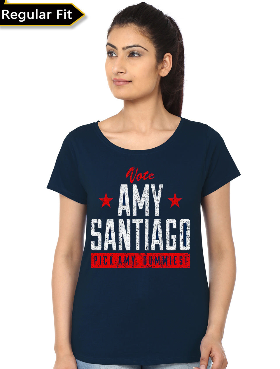 Vote For Amy Santiago T-Shirt Hoodie, Sweatshirt | PureTeeCo.com