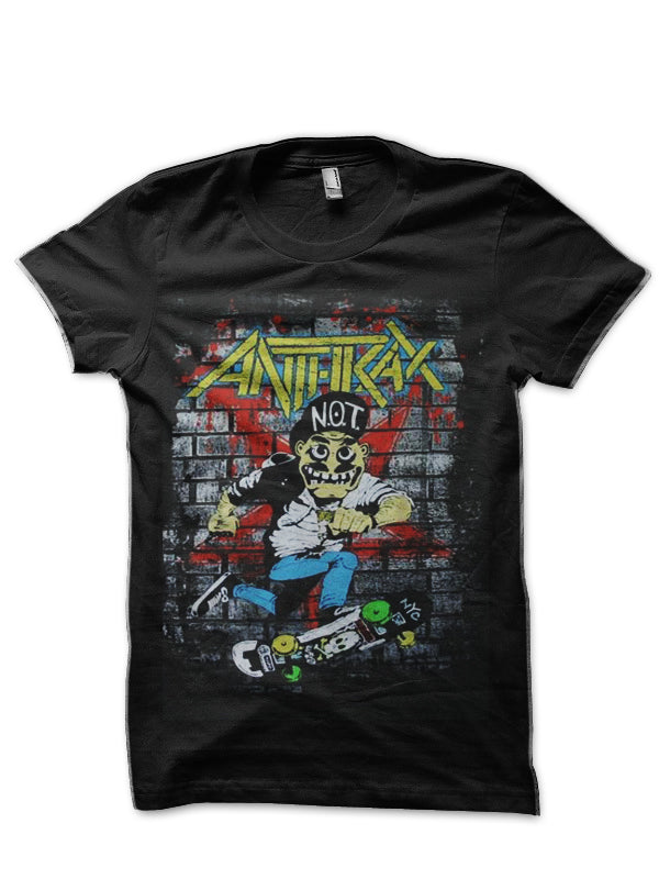 Anthrax Half Sleeve T-Shirt Hoodie, Sweatshirt | PureTeeCo.com