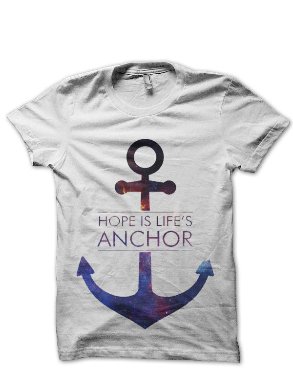Hope Is Lifeâ€™s Anchor T-Shirt Hoodie, Sweatshirt | PureTeeCo.com