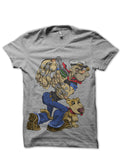Angry Popeye Grey Tee (All Colours Available) Hoodie, Sweatshirt | PureTeeCo.com
