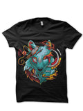 Angga Tantama Wolf Black T-Shirt Hoodie, Sweatshirt | PureTeeCo.com