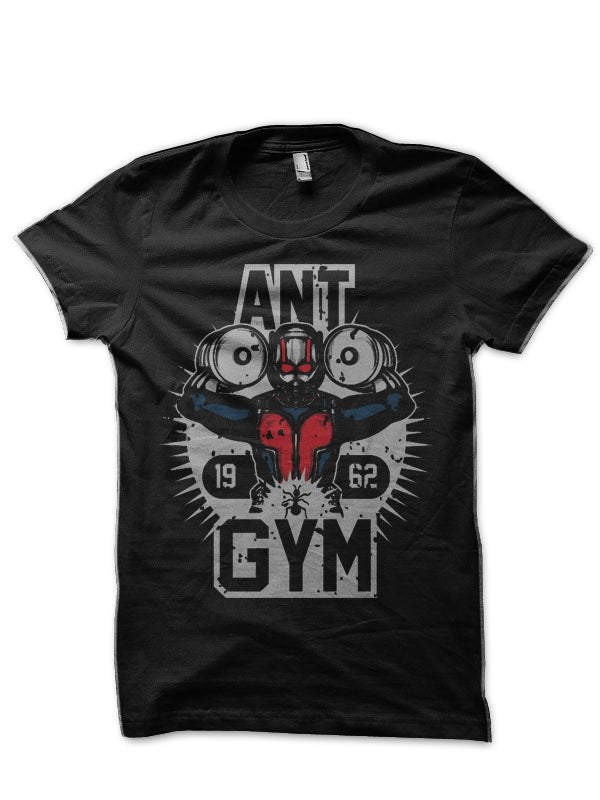 Ant Gym Black T-Shirt Hoodie, Sweatshirt | PureTeeCo.com