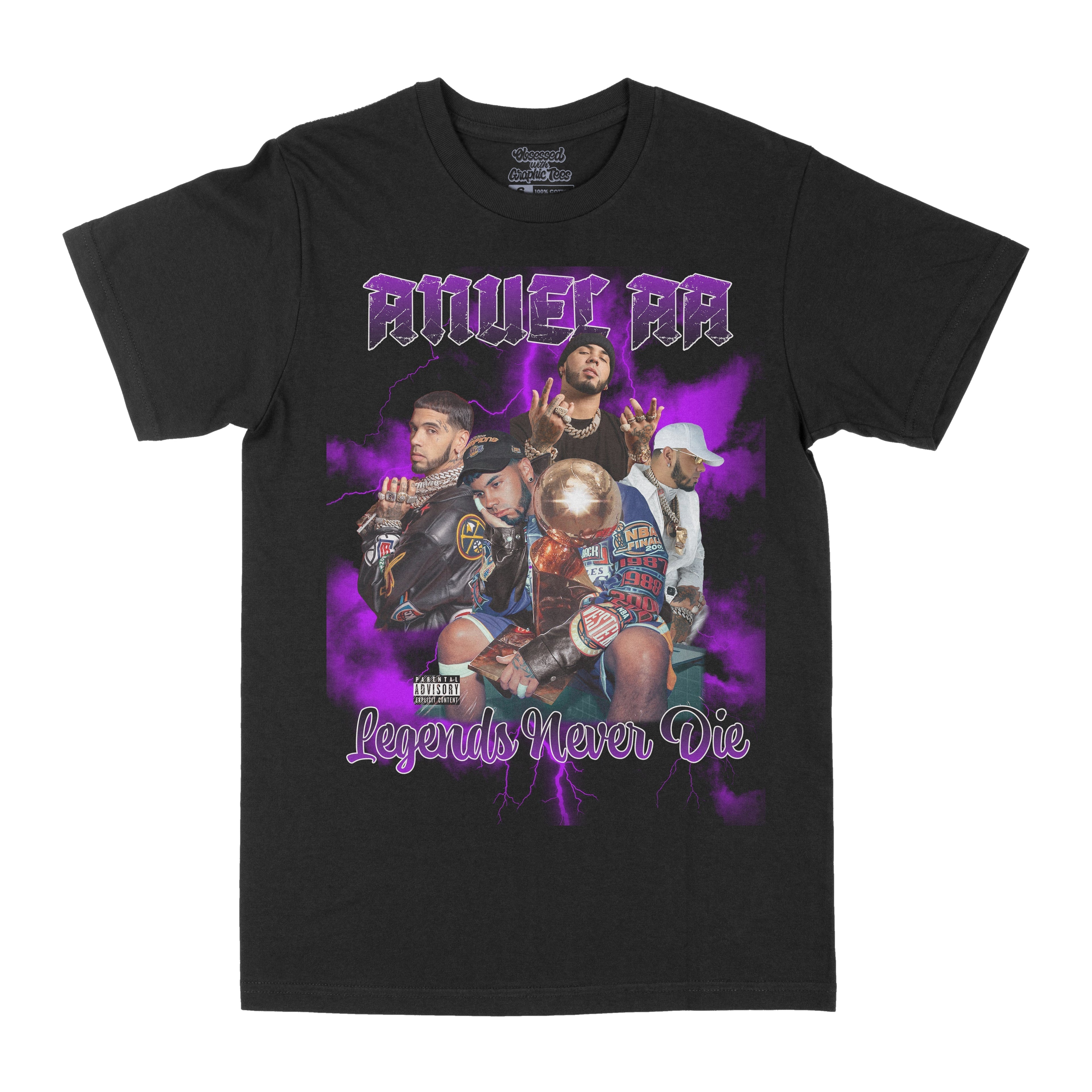 Anuel AA Graphic Tee Hoodie, Sweatshirt | PureTeeCo.com (Image 2)