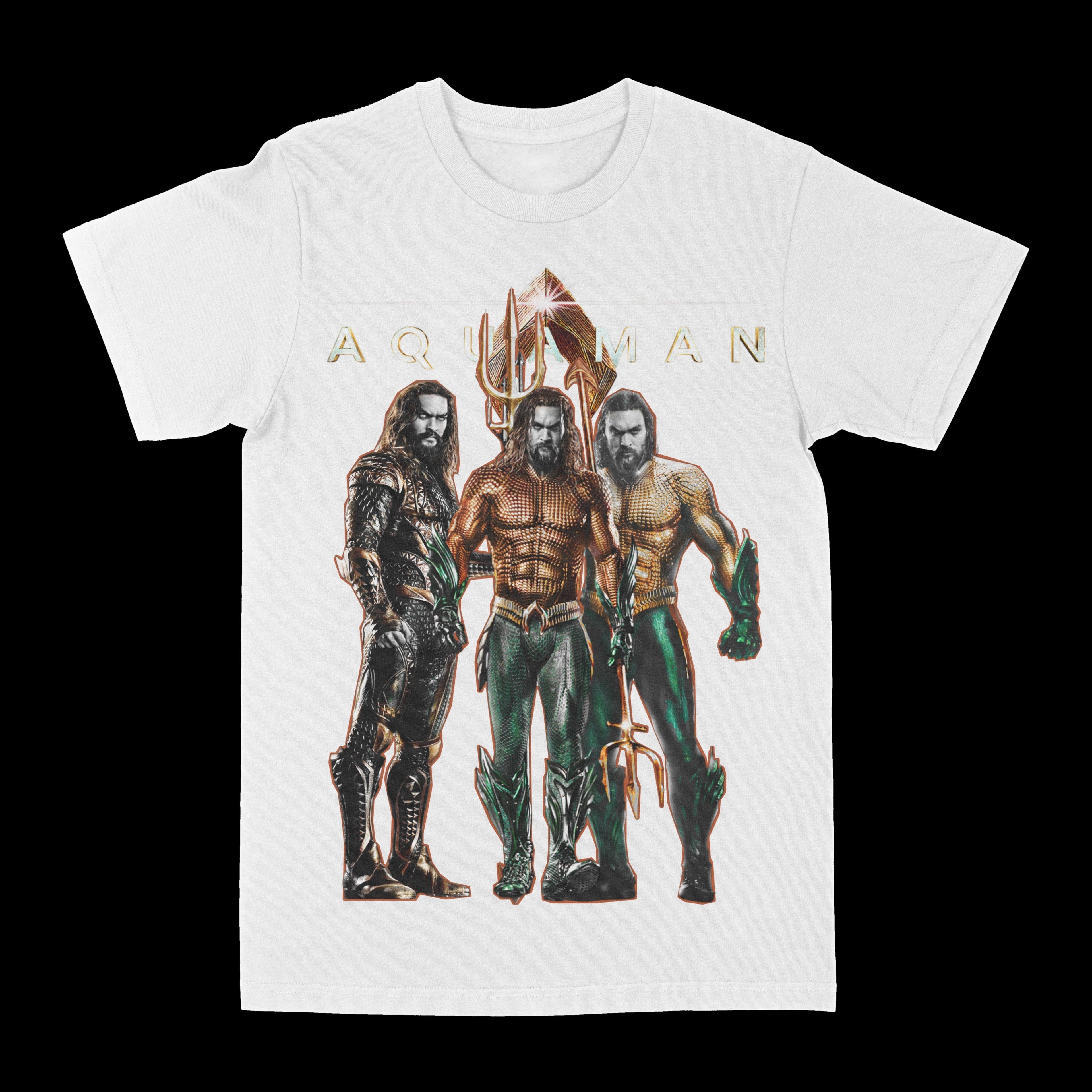 Aquaman Graphic Tee Hoodie, Sweatshirt | PureTeeCo.com (Image 2)