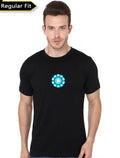 Arc Black Tee Hoodie, Sweatshirt | PureTeeCo.com