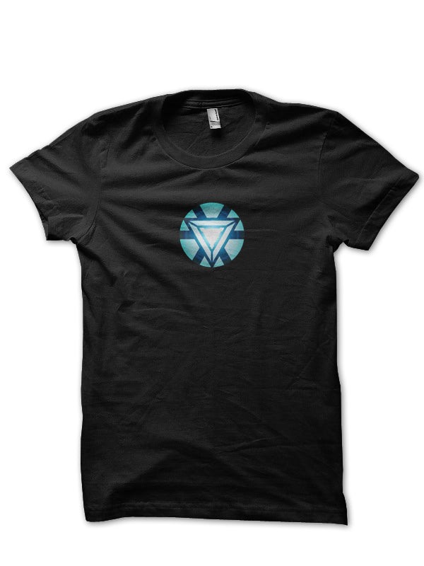 Ironman Arc Reactor Black T-Shirt Hoodie, Sweatshirt | PureTeeCo.com