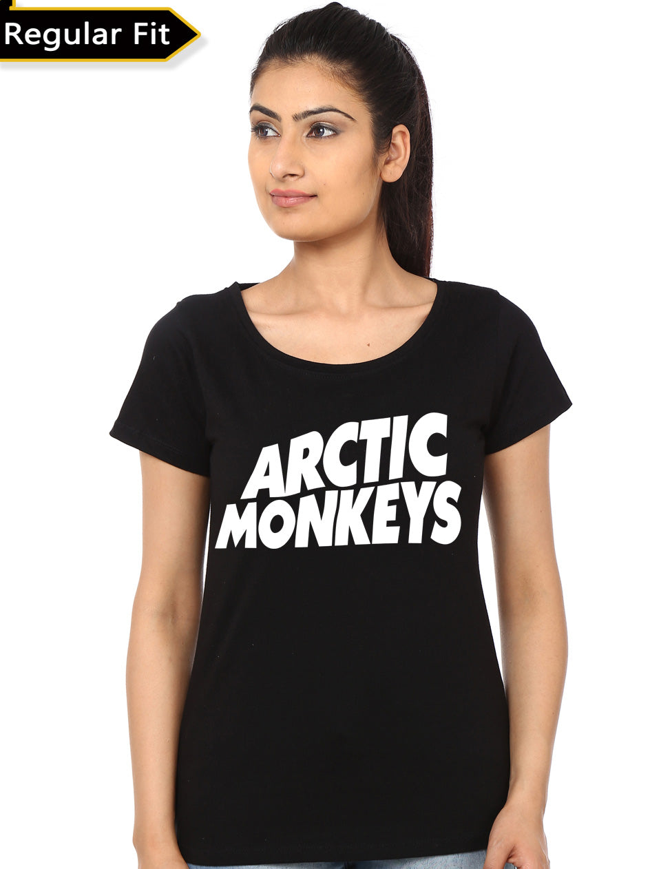 Arctic Monkeys Girls Black T-Shirt Hoodie, Sweatshirt | PureTeeCo.com