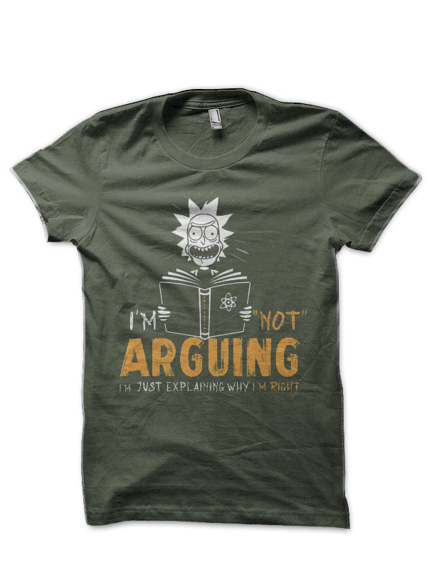 I Am Not Arguing Half Sleeve T-Shirt Hoodie, Sweatshirt | PureTeeCo.com