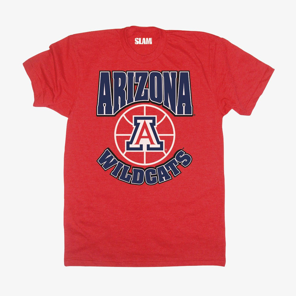 Arizona Basketball Vintage Tee Hoodie, Sweatshirt | PureTeeCo.com (Image 1)